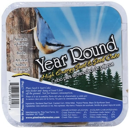 Pine Tree Farms YEAR ROUND HI ENERGY SUET 6010